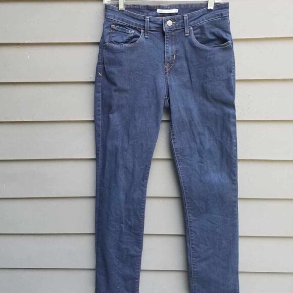 Levis Classic Mid Rise Skinny Jeans Size 30 - Picture 1 of 12